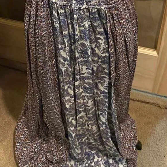 Japna Patchwork Racer-back Sun Dress, L - Picture 2 of 3